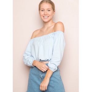 Brandy Melville Off-The-Shoulder Top